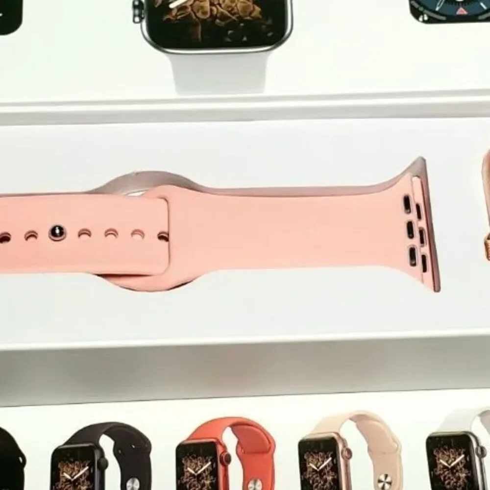 Bluetooth T500 Smartwatch with Pink Band NWT